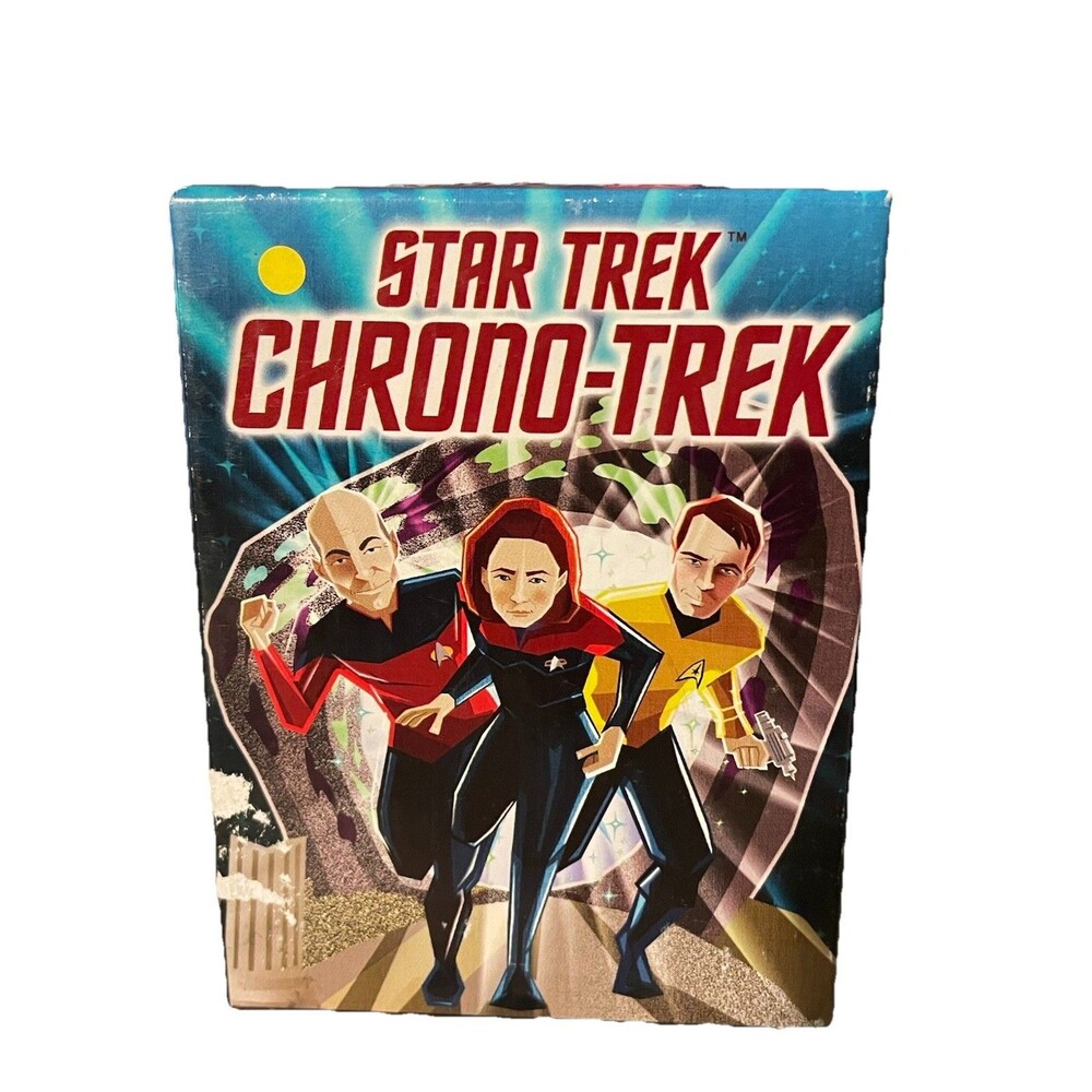 Star Trek Chrono-Trek Card Game 2019 Looney Labs -used